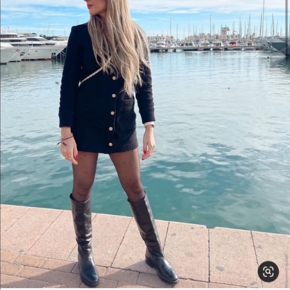 Zara weave textured dress - Picture 7 of 10